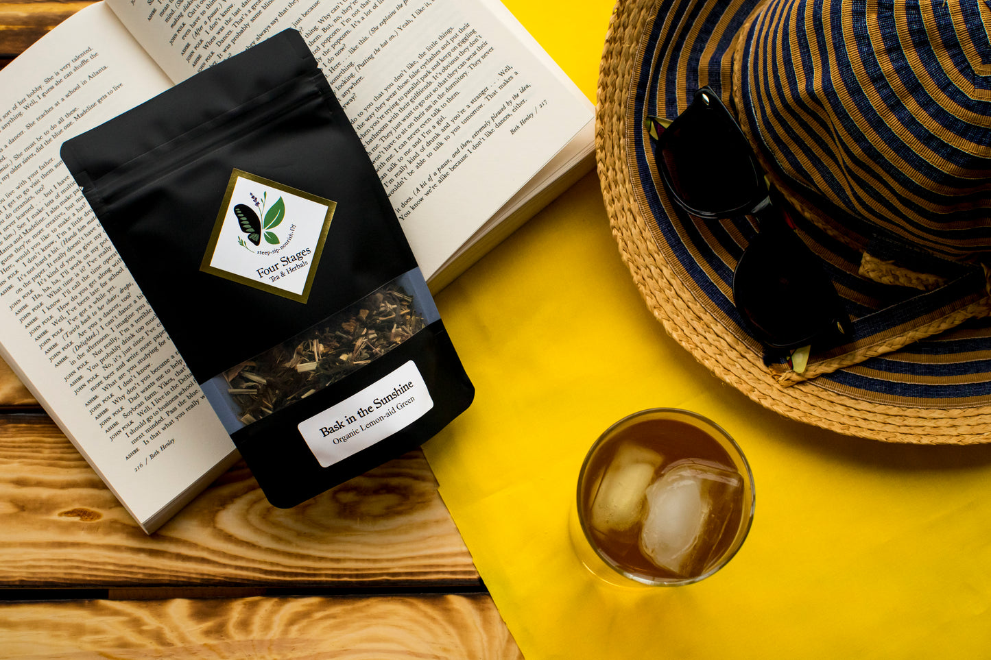 Bask in Sunshine - Organic Lemon-aid Green