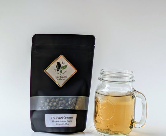 The Pearl Crescent - Organic Jasmine Pearls