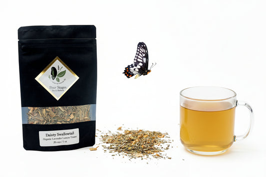 Dainty Swallowtail - Organic De-Stress Lavender Lemon Tisane