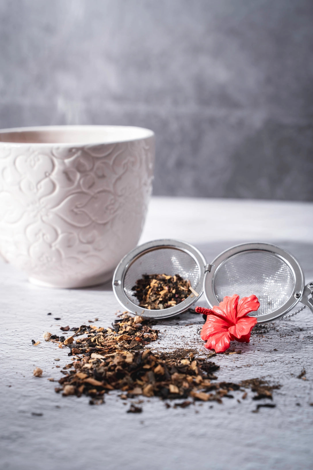 Hibiscus Tea Infuser Loose Leaf Tea Ball