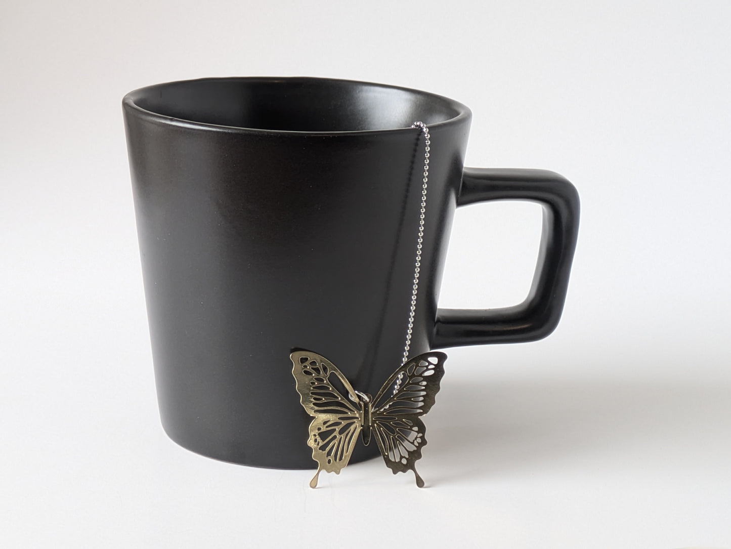 Tea Infuser Loose Leaf Tea Ball Butterfly Gold