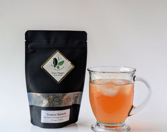 Tropical Butterfly - Pink Guava and Mango Sencha Iced Tea