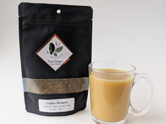 Golden Monarch - Turmeric Salty Caramel Chai (Limited Edition)