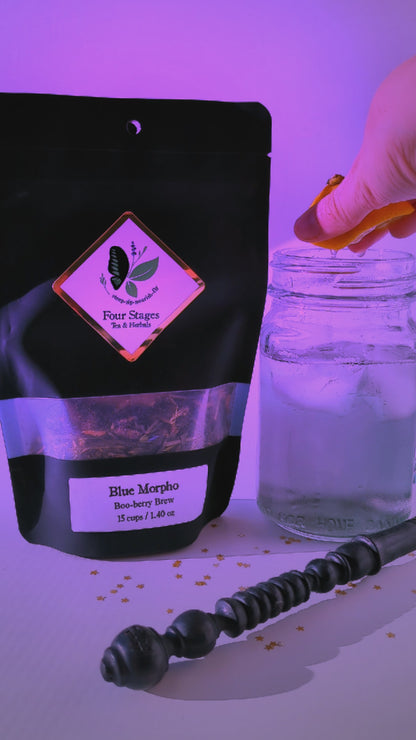 Blue Morpho - Boo-berry Brew Sencha